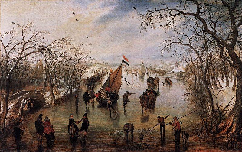 Adriaen Pietersz Vande Venne Winter oil painting picture